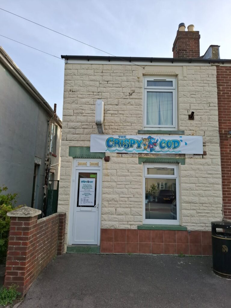 Crispy Cod Fish & Chip Shop in Portsmouth