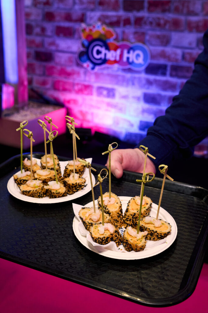 Norwegian prawn toast