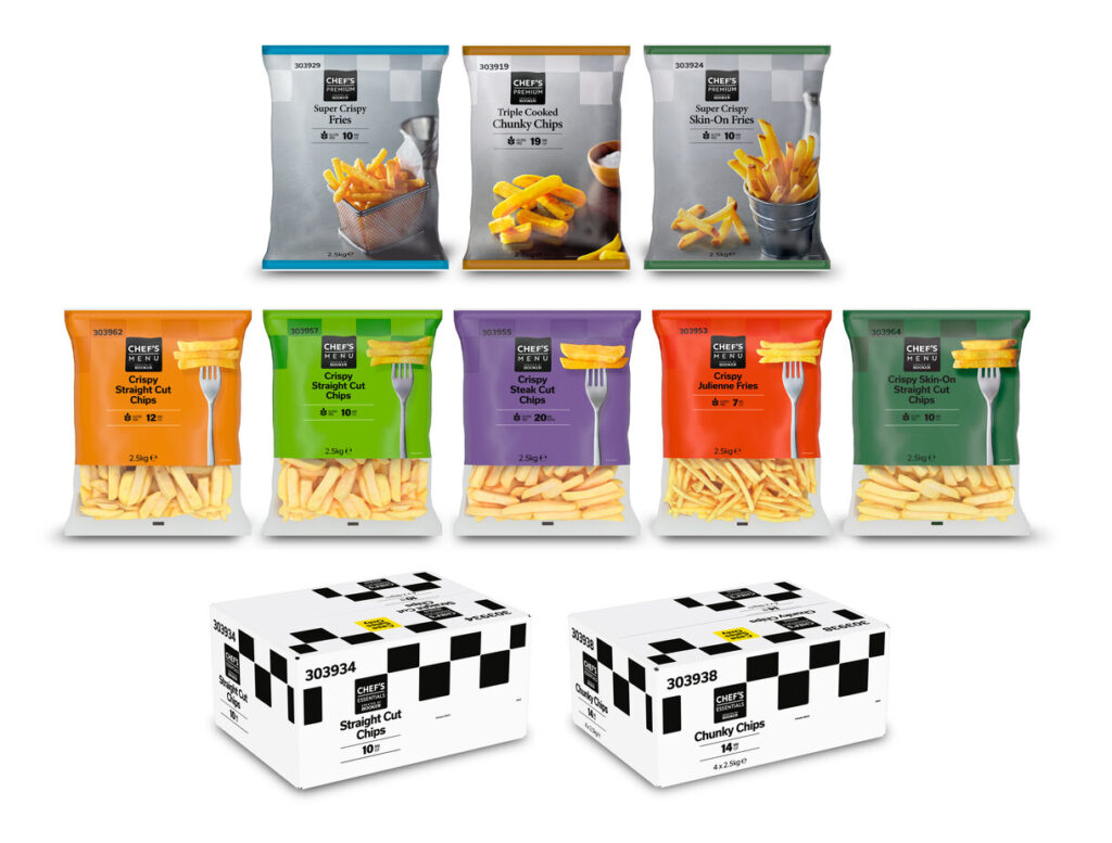 BOOKER New Chip Range Packshots