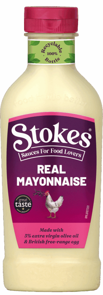 107292 Stokes Sauces Real Mayonnaise 420g Squeezy Bottle