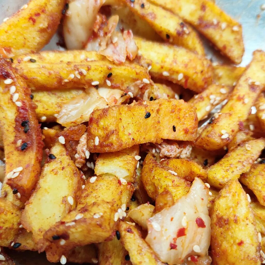 Korean street fries