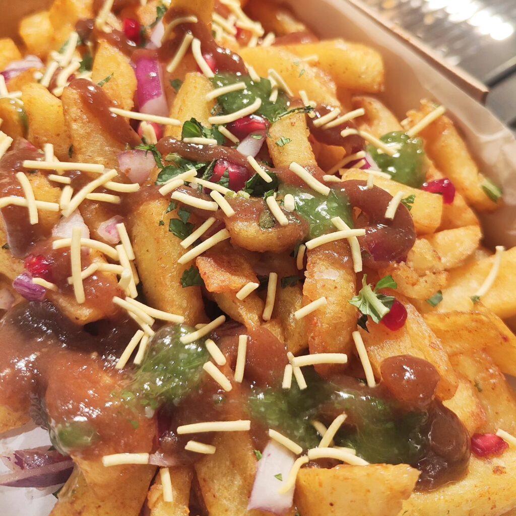 Seacrest aloo chaat street fries
