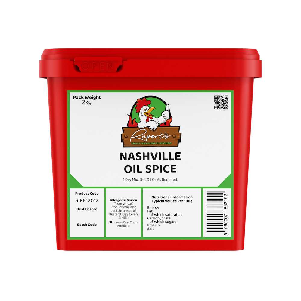 nashville oil spice label