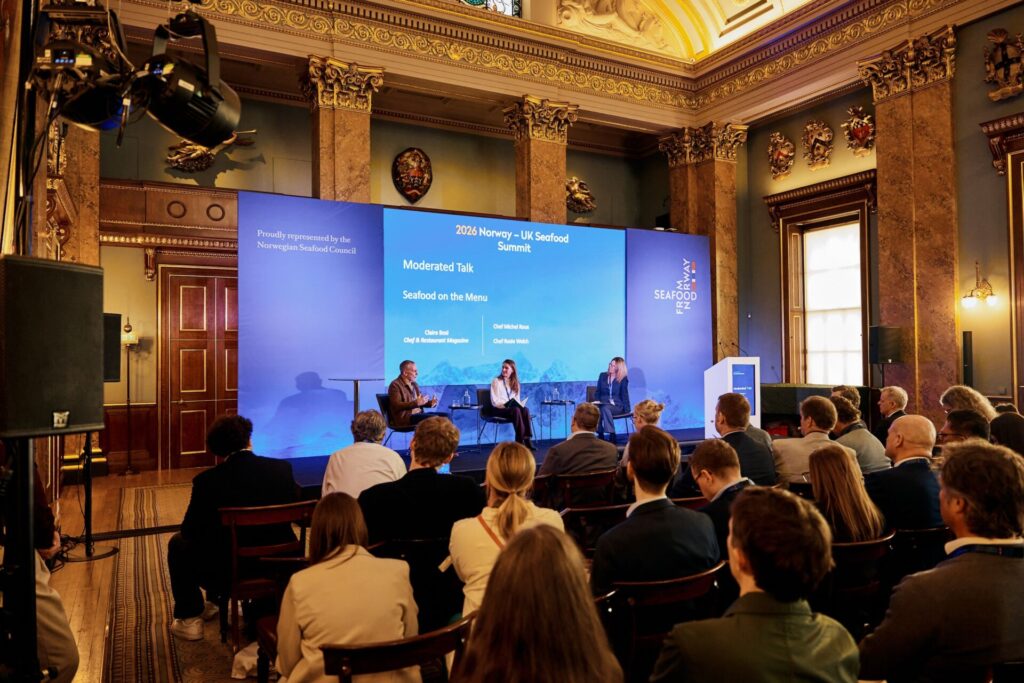 Chef Michelle Roux Chef Rosie Welch and Moderator Claire Bosi