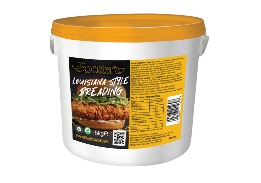 Louisiana Breading Middleton Foods Mid