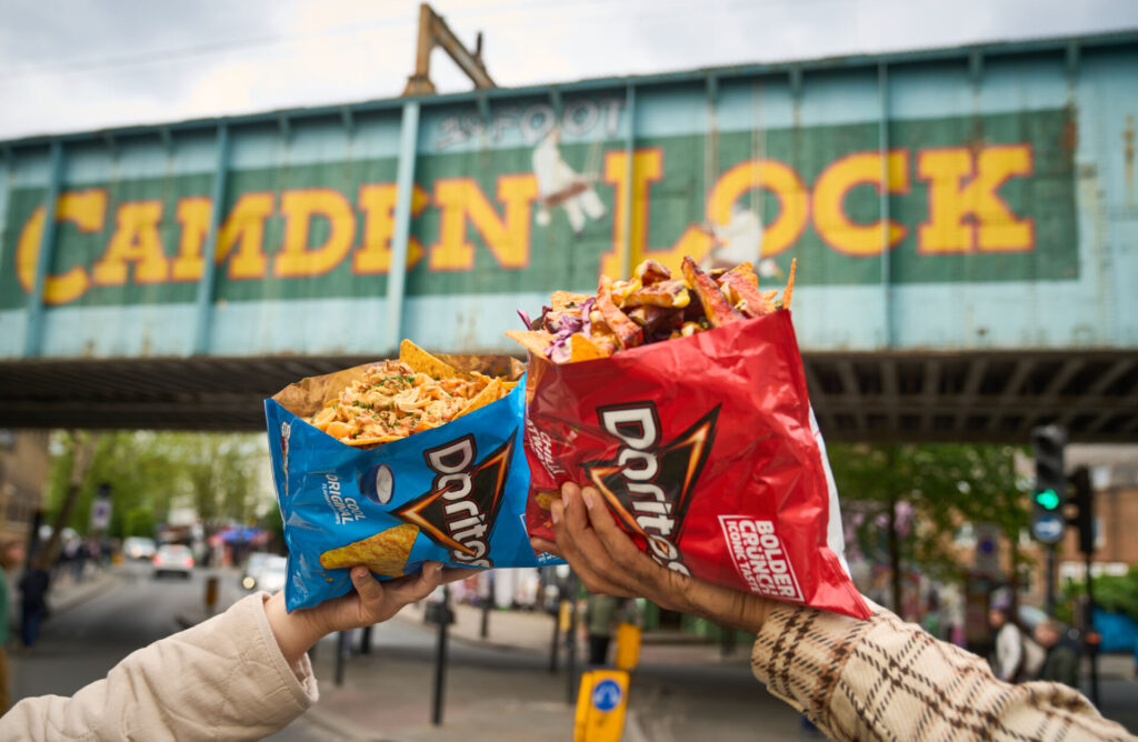 05.05.2026 Doritos Loaded Month Camden Town. Photo credit Simon JacobsPinPep