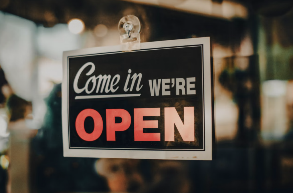 Open Sign